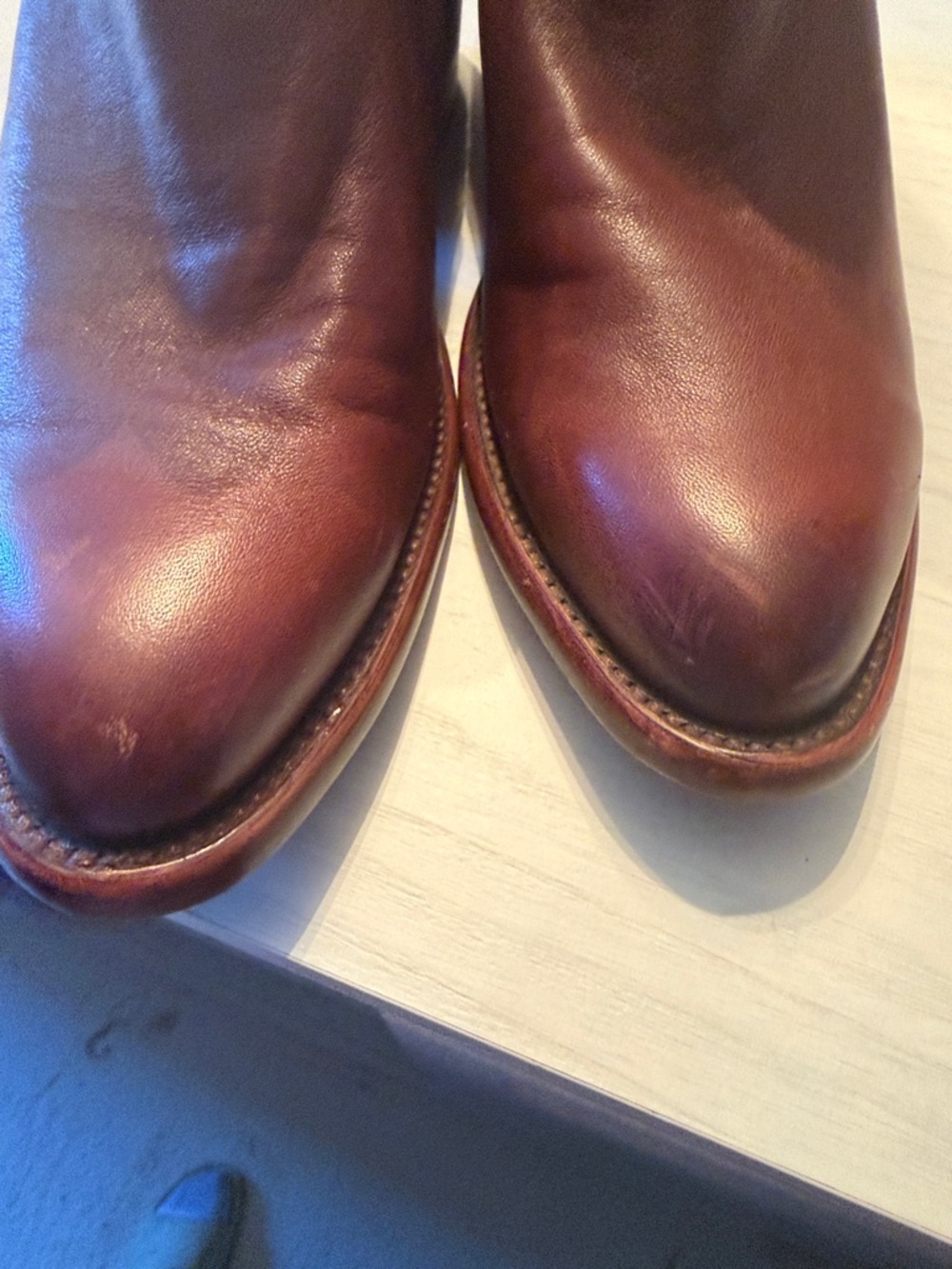 Tecovas Rich Chestnut Leather “Penny” Boots - Picture 14 of 16